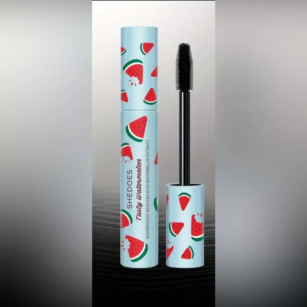 Waterproof Mascara in Light Blue Watermelon Print